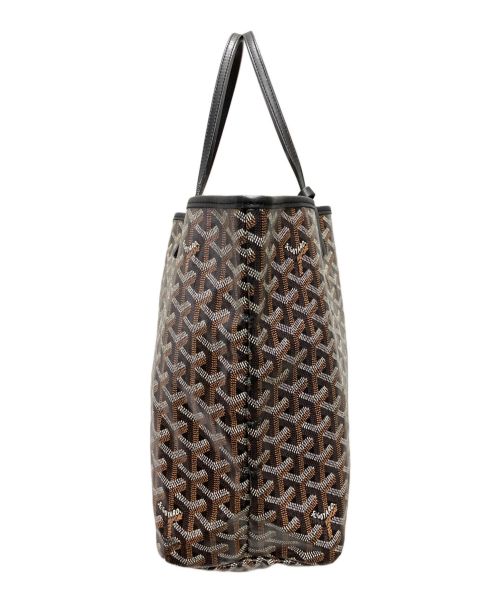 GOYARD（ゴヤール）GOYARD (ゴヤール) サンルイPM トートバッグ ブラック×ブラウン サイズ:PMの古着・服飾アイテム