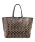 GOYARD (ゴヤール) サンルイPM トートバッグ ブラック×ブラウン サイズ:PM：260000円