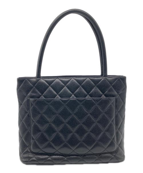 CHANEL（シャネル）CHANEL (シャネル) 復刻トートバッグ/ゴールド金具 ブラックの古着・服飾アイテム