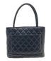 CHANEL (シャネル) 復刻トートバッグ/ゴールド金具 ブラック：240000円