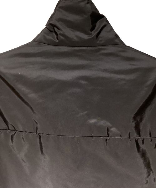 PRADA（プラダ）PRADA (プラダ) Reversible Nylon Padded Jacket（リバーシブルナイロンパデッドジャケット） ブラック×ブルー サイズ:54の古着・服飾アイテム