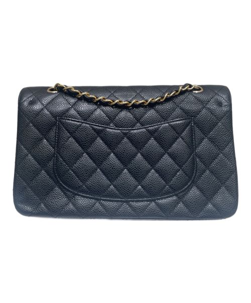 CHANEL（シャネル）CHANEL (シャネル) マトラッセ25 Wフラップチェーンショルダーバッグ ブラック サイズ:25の古着・服飾アイテム