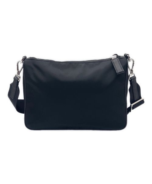 PRADA（プラダ）PRADA (プラダ) RE-NYLON サフィアーノ ショルダーバッグ ブラックの古着・服飾アイテム