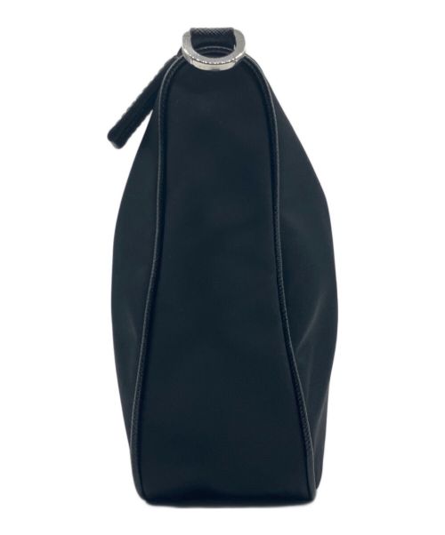 PRADA（プラダ）PRADA (プラダ) RE-NYLON サフィアーノ ショルダーバッグ ブラックの古着・服飾アイテム