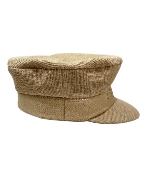 Christian Dior（クリスチャン ディオール）Christian Dior (クリスチャン ディオール) ツイードキャスケット ベージュ サイズ:58の古着・服飾アイテム