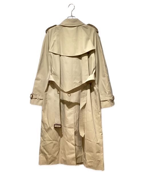 BURBERRY（バーバリー）BURBERRY (バーバリー) Long Trench Coat（ロングトレンチコート） カーキ サイズ:42の古着・服飾アイテム