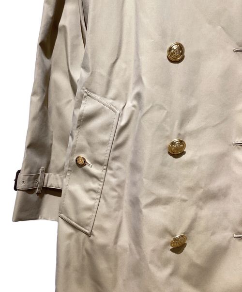 BURBERRY（バーバリー）BURBERRY (バーバリー) Long Trench Coat（ロングトレンチコート） カーキ サイズ:42の古着・服飾アイテム