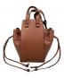 LOEWE (ロエベ) ハンモック ドローストリングバッグ ミニ ブラウン サイズ:ミニ：150000円