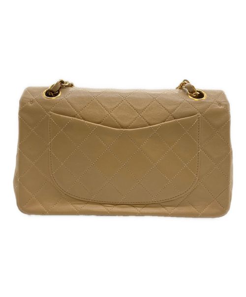 CHANEL（シャネル）CHANEL (シャネル) マトラッセ23/Wフラップチェーンショルダーバッグ ベージュ サイズ:23の古着・服飾アイテム