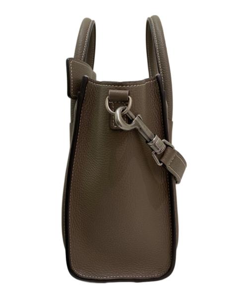 CELINE（セリーヌ）CELINE (セリーヌ) ラゲージ　ナノ スリ(アッシュブラウン) サイズ:ナノの古着・服飾アイテム