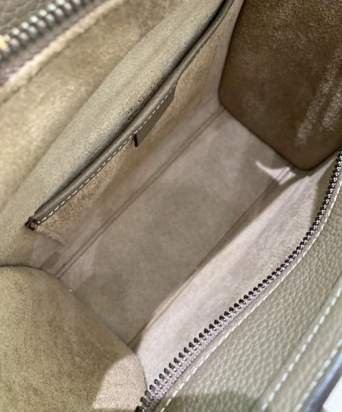 CELINE（セリーヌ）CELINE (セリーヌ) ラゲージ　ナノ スリ(アッシュブラウン) サイズ:ナノの古着・服飾アイテム