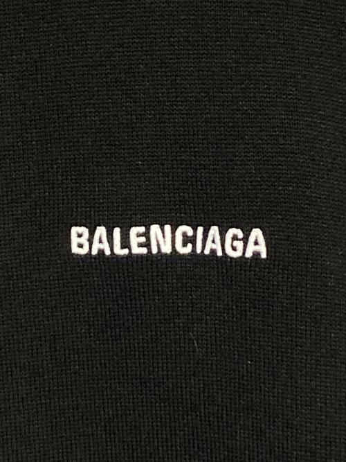 BALENCIAGA（バレンシアガ）BALENCIAGA (バレンシアガ) キャンペーンロゴニット ブラック サイズ:Mの古着・服飾アイテム