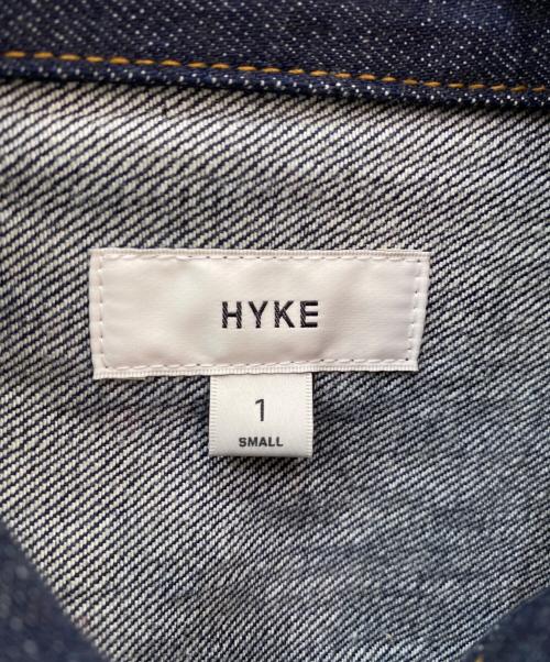 HYKE（ハイク）HYKE (ハイク) BALLOON SLEEVE DENIM JACKET インディゴ サイズ:１の古着・服飾アイテム