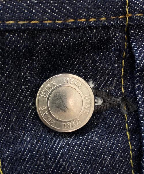 HYKE（ハイク）HYKE (ハイク) BALLOON SLEEVE DENIM JACKET インディゴ サイズ:１の古着・服飾アイテム