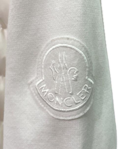 MONCLER（モンクレール）MONCLER (モンクレール) MAGLIA CARDIGAN ダウンジャケット ホワイト サイズ:XLの古着・服飾アイテム