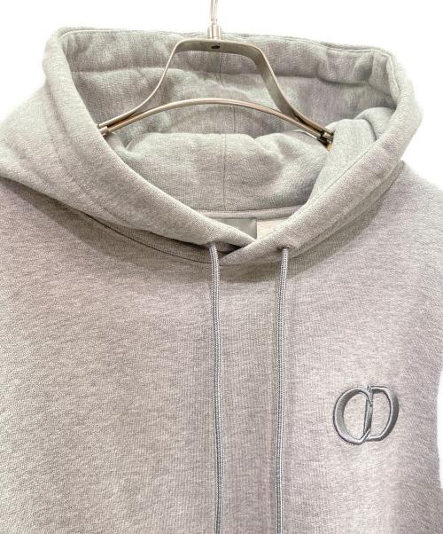 Dior（ディオール）Dior (ディオール) CD Icon スウェットシャツ/CDロゴパーカー グレー サイズ:SIZE Lの古着・服飾アイテム