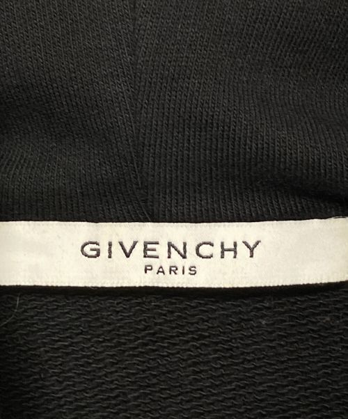 GIVENCHY（ジバンシィ）GIVENCHY (ジバンシィ) ロゴパーカー ブラック サイズ:Sの古着・服飾アイテム