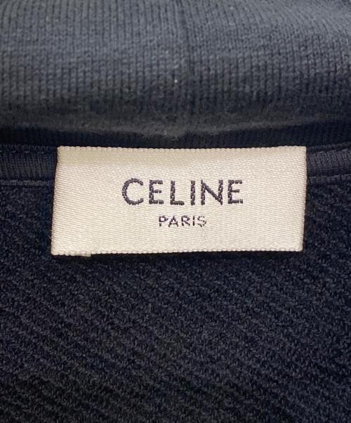CELINE（セリーヌ）CELINE (セリーヌ) CELINE 16 PARIS ロゴ ルーズ ブラック スウェット ブラック サイズ:Sの古着・服飾アイテム