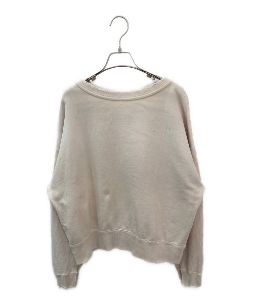 MARTIN MARGIELA（マルタン・マルジェラ）MARTIN MARGIELA (マルタン・マルジェラ) Washed Vintage Sweat ベージュ サイズ:XXSの古着・服飾アイテム