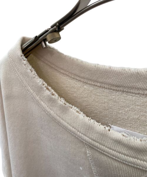 MARTIN MARGIELA（マルタン・マルジェラ）MARTIN MARGIELA (マルタン・マルジェラ) Washed Vintage Sweat ベージュ サイズ:XXSの古着・服飾アイテム