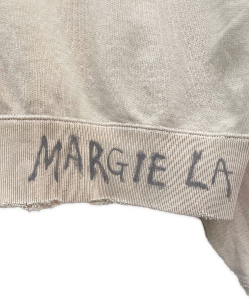 MARTIN MARGIELA（マルタン・マルジェラ）MARTIN MARGIELA (マルタン・マルジェラ) Washed Vintage Sweat ベージュ サイズ:XXSの古着・服飾アイテム