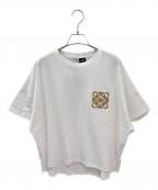 LOEWEロエベ）の古着「ボクシーフィットアナグラムTシャツ」｜ホワイト