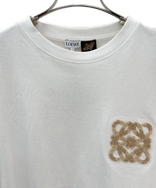 LOEWE（ロエベ）LOEWE (ロエベ) ボクシーフィットアナグラムTシャツ ホワイト サイズ:Ｍの古着・服飾アイテム