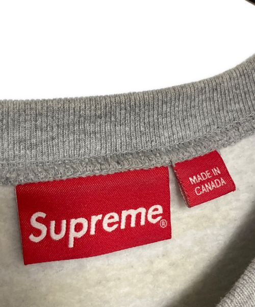 SUPREME（シュプリーム）SUPREME (シュプリーム) Box Logo Crewneck グレー サイズ:Lの古着・服飾アイテム