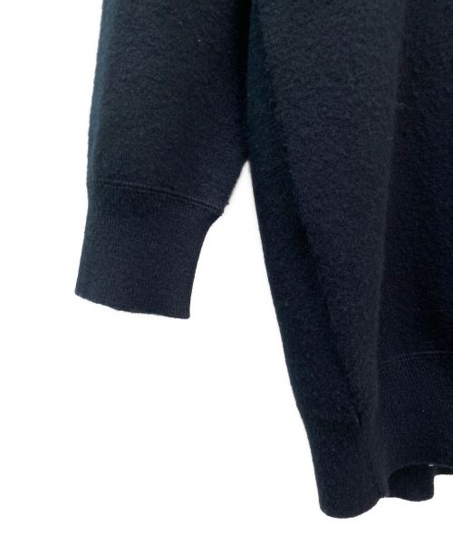 PRADA（プラダ）PRADA (プラダ) ロゴカーディガン ブラック サイズ:38の古着・服飾アイテム