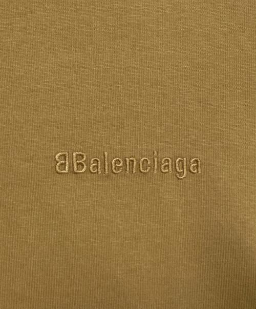 BALENCIAGA（バレンシアガ）BALENCIAGA (バレンシアガ) ロゴTシャツ ブラウン サイズ:Sの古着・服飾アイテム