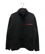 PRADA SPORTSプラダスポーツ）の古着「トラックジャケット」｜ブラック