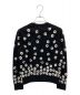 CHANEL (シャネル) P72 カシミヤ ココマーク デイジーニット プルオーバー ブラック×ホワイト サイズ:34：190000円