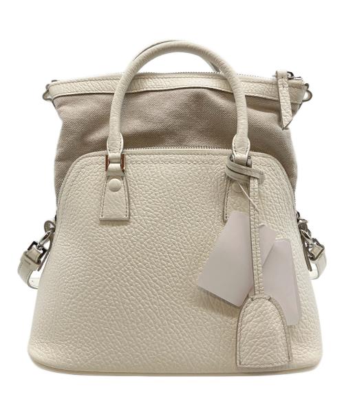 Maison Margiela（メゾンマルジェラ）Maison Margiela (メゾンマルジェラ) 5ACミニショルダーバッグ ホワイト サイズ:ミニの古着・服飾アイテム