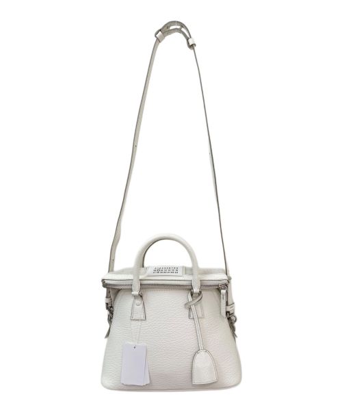 Maison Margiela（メゾンマルジェラ）Maison Margiela (メゾンマルジェラ) 5ACミニショルダーバッグ ホワイト サイズ:ミニ 未使用品の古着・服飾アイテム