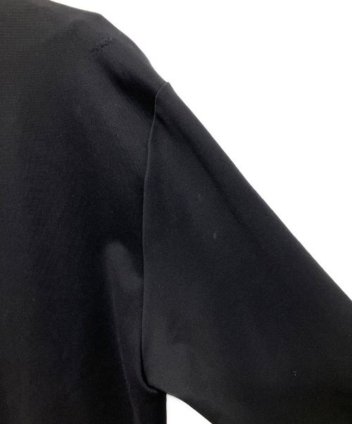 BALENCIAGA（バレンシアガ）BALENCIAGA (バレンシアガ) ストレッチ ジャージー ジップアップ トラックジャケット ブラック サイズ:36の古着・服飾アイテム