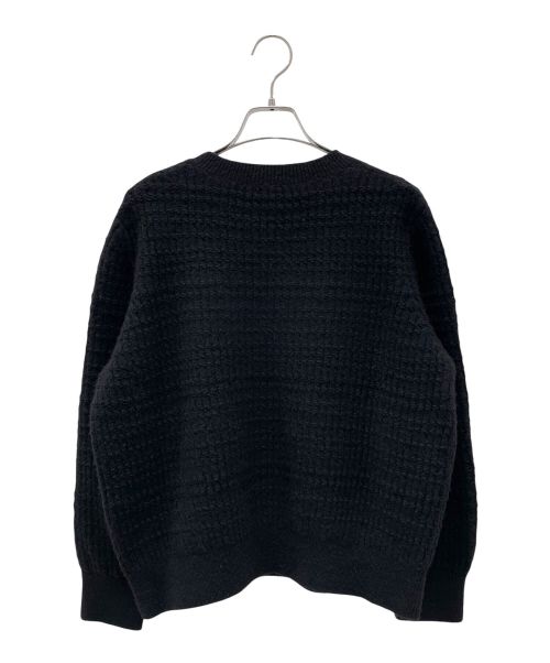 CHANEL（シャネル）CHANEL (シャネル) カシミヤ ウール アイコンニット ブラック サイズ:48の古着・服飾アイテム