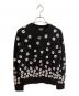 CHANEL（シャネル）の古着「カシミヤ ココマーク デイジーニット プルオーバー」｜ブラック