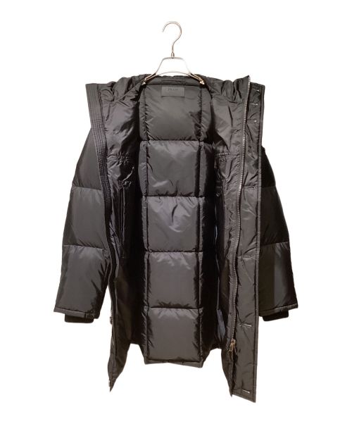 PRADA（プラダ）PRADA (プラダ) ナイロンダウンコート ブラック サイズ:XSの古着・服飾アイテム