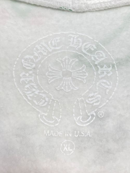 CHROME HEARTS（クロムハーツ）CHROME HEARTS (クロムハーツ) マルチプリントパーカー ホワイト サイズ:XLの古着・服飾アイテム