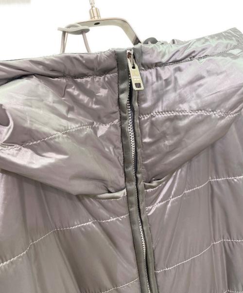 PRADA（プラダ）PRADA (プラダ) キルティング フードジャケット グレー サイズ:42の古着・服飾アイテム