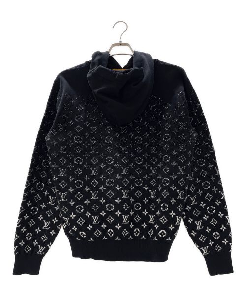 LOUIS VUITTON（ルイ ヴィトン）LOUIS VUITTON (ルイ ヴィトン) モノグラムグラディエントパーカー ブラック サイズ:XSの古着・服飾アイテム
