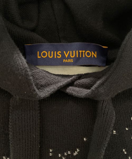 LOUIS VUITTON（ルイ ヴィトン）LOUIS VUITTON (ルイ ヴィトン) モノグラムグラディエントパーカー ブラック サイズ:XSの古着・服飾アイテム