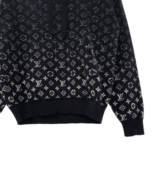 LOUIS VUITTON（ルイ ヴィトン）LOUIS VUITTON (ルイ ヴィトン) モノグラムグラディエントパーカー ブラック サイズ:XSの古着・服飾アイテム