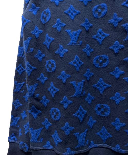 LOUIS VUITTON（ルイ ヴィトン）LOUIS VUITTON (ルイ ヴィトン) モノグラムジャガードスウェット ネイビー サイズ:Mの古着・服飾アイテム