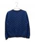 LOUIS VUITTON (ルイ ヴィトン) モノグラムジャガードスウェット ネイビー サイズ:M：105000円
