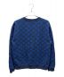 LOUIS VUITTON (ルイ ヴィトン) モノグラムジャガードスウェット ネイビー サイズ:M：110000円
