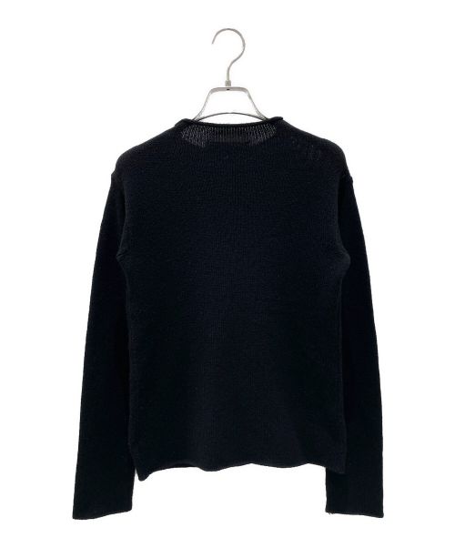 Christian Dior（クリスチャン ディオール）Christian Dior (クリスチャン ディオール) カシミヤロゴニット ブラック サイズ:38の古着・服飾アイテム