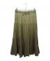 PLEATS PLEASE（プリーツプリーズ）の古着「プリーツスカート」｜オリーブ