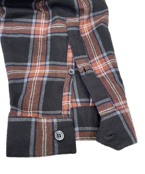 LOEWE（ロエベ）LOEWE (ロエベ) アナグラムレザーパッチワークシャツ サイズ:42の古着・服飾アイテム