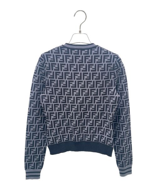 FENDI（フェンディ）FENDI (フェンディ) ズッカニット グレー サイズ:36の古着・服飾アイテム